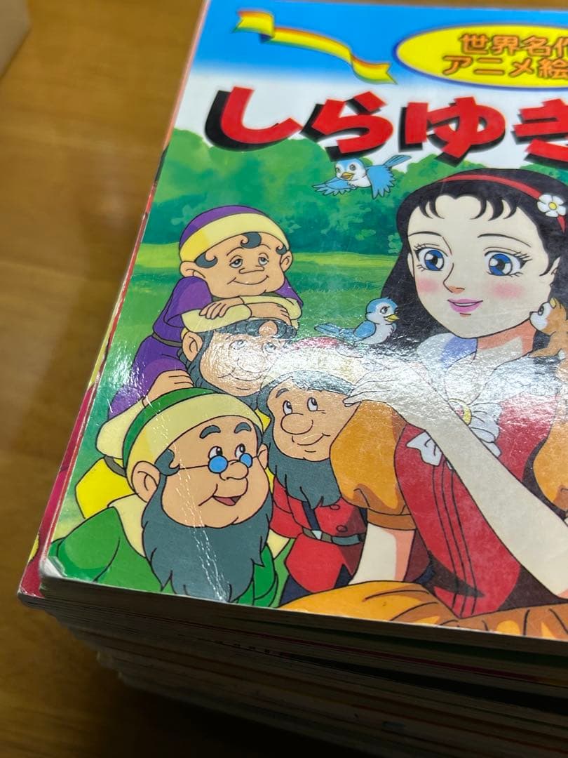 日本昔ばなしアニメ絵本　世界名作アニメ絵本　全32巻セット