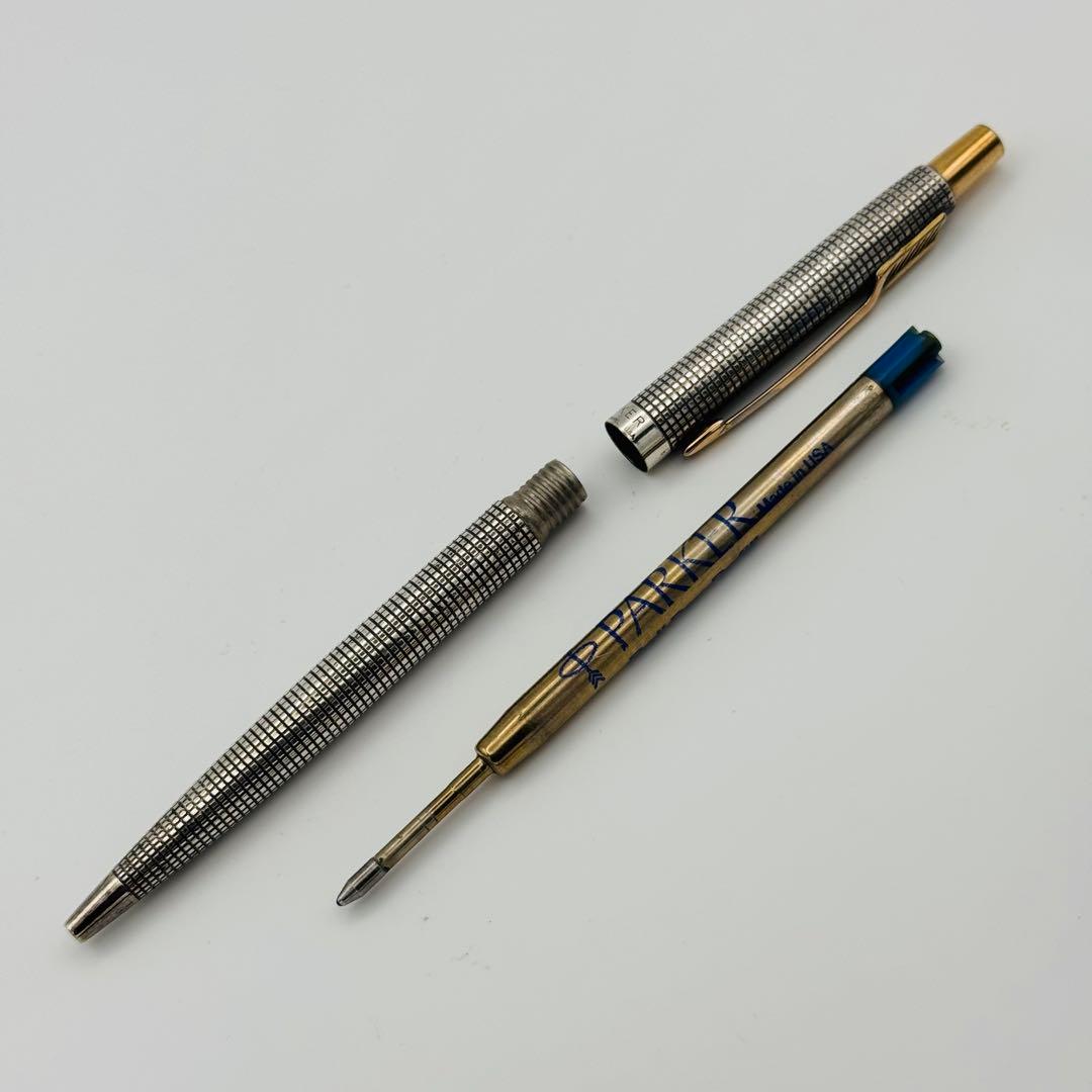 パーカー 75 シズレ ボールペン 純銀 スターリングシルバー USA製 筆記可