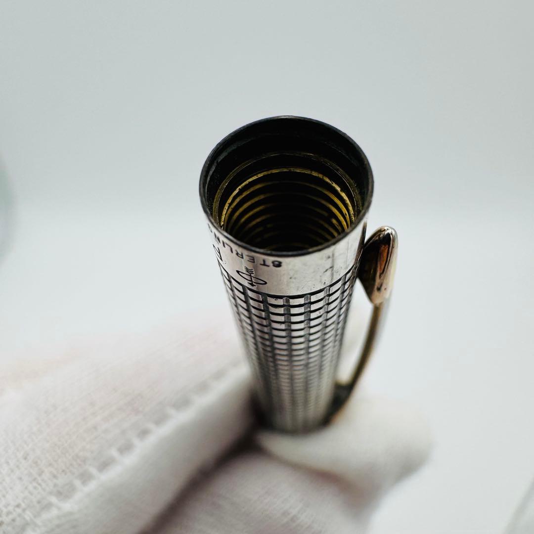 パーカー 75 シズレ ボールペン 純銀 スターリングシルバー USA製 筆記可