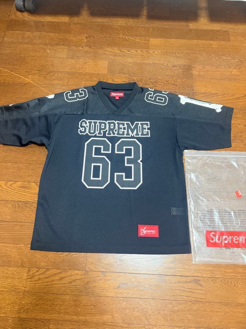 Supreme Bones Football Jersey 黒 S