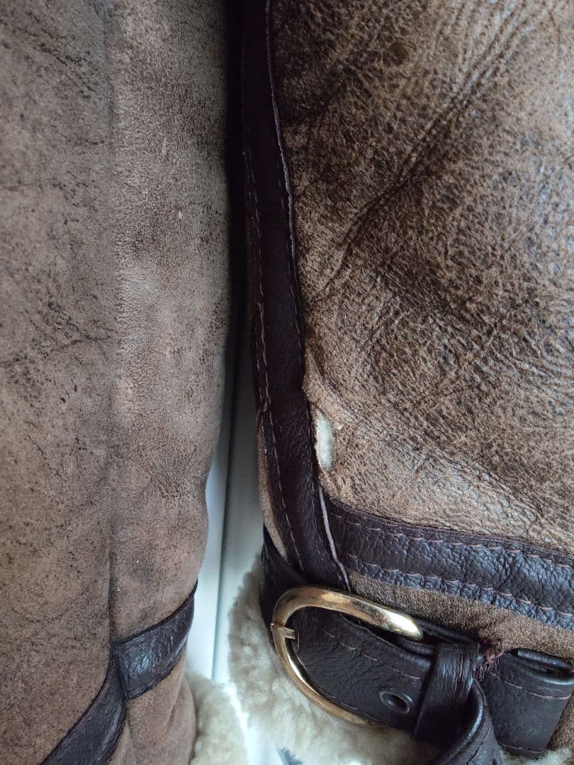 Schott フライトジャケット B-3 羊革ムートンボア 38 USA製