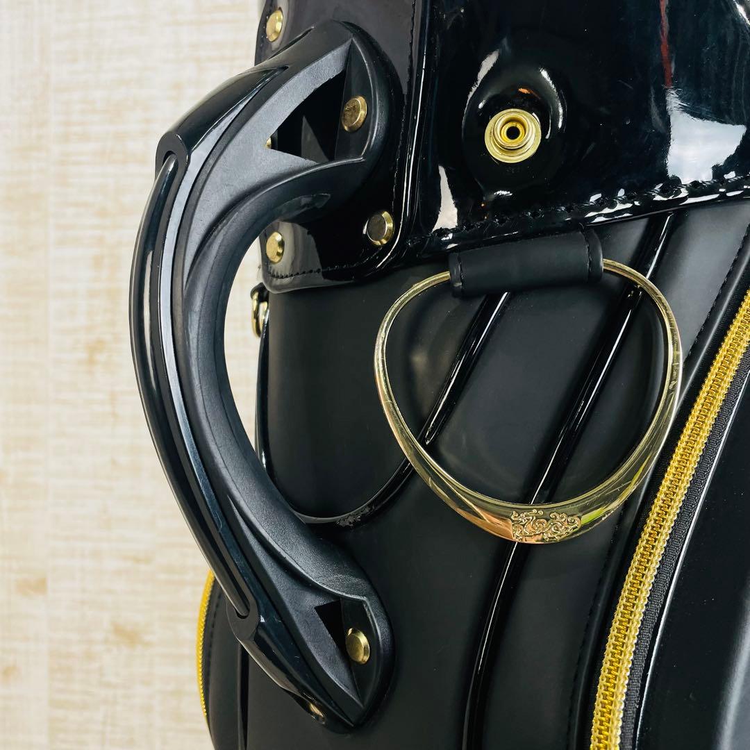 【高級】ダンスウィズドラゴン　MAT FAKE LEATHERキャディバッグ