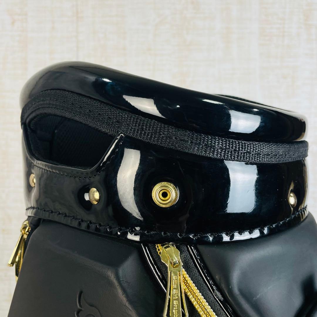 【高級】ダンスウィズドラゴン　MAT FAKE LEATHERキャディバッグ