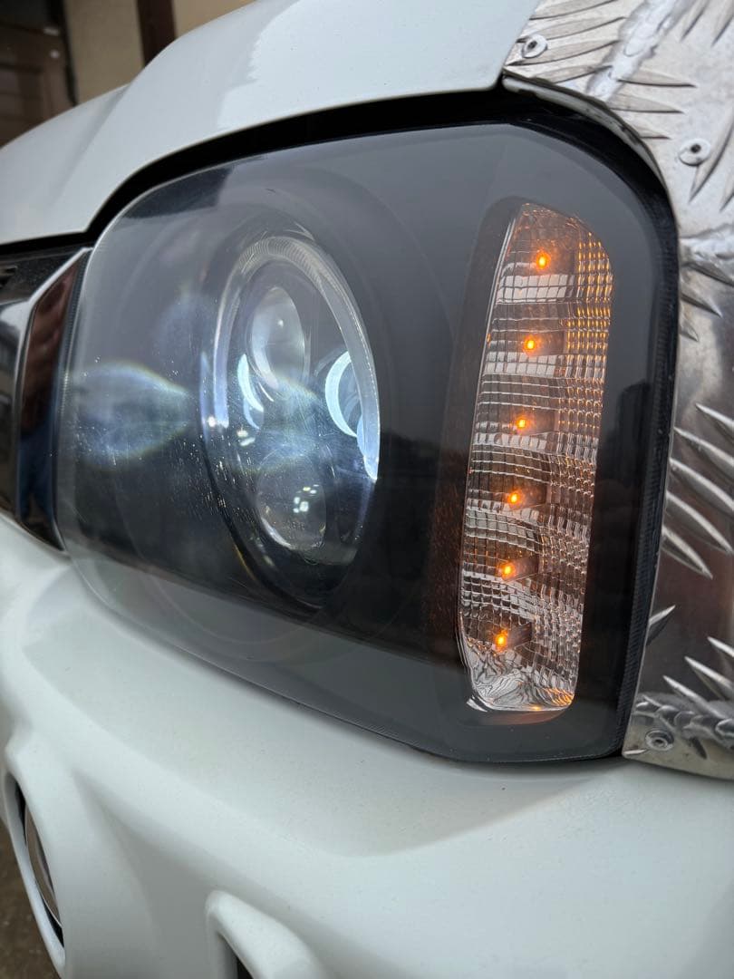 ジムニーJB23 社外プロジェクターヘッドライト