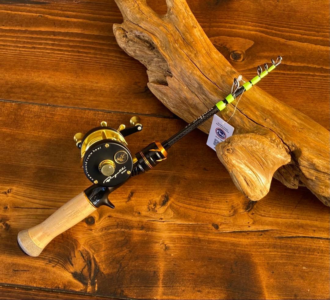 トラウトロッド　5ft6inch ベイトテレスコロッド　渓流釣り　トラウト