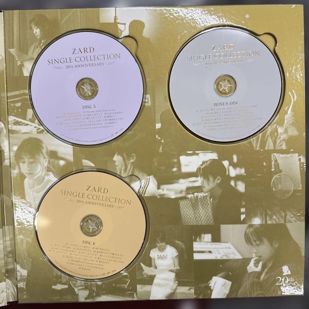 t*u様 動作未確認ZARD SINGLE COLLECTIONS～20th