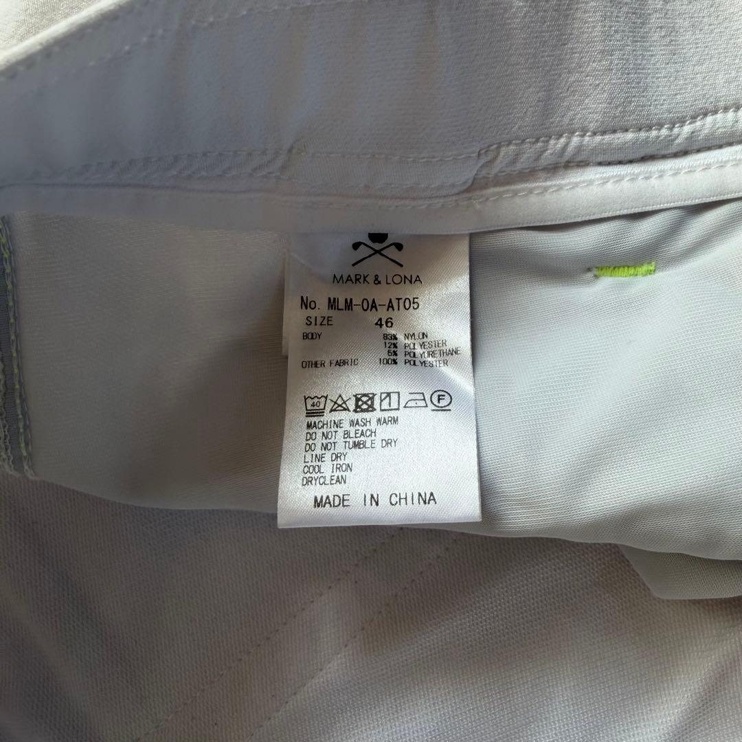 【美品】MARK & LONA 5ポケット ゴルフパンツ メンズ　M