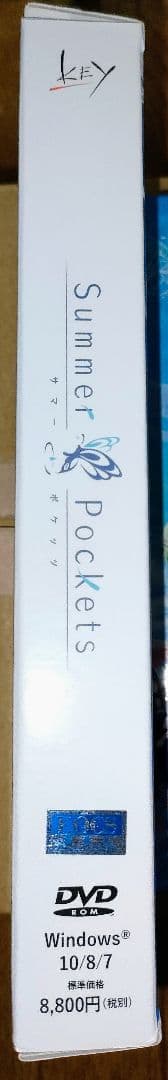 中古 Summer Pockets （REFLECTION BLUE）ゲーム2点