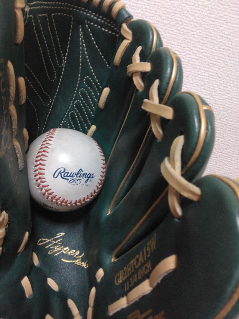 ローリングス軟式投手用グラブ　ハイパーテック　カラーシンク