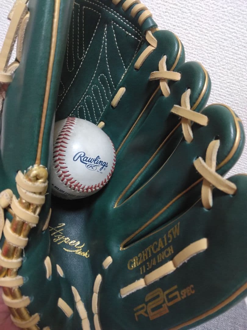 ローリングス軟式投手用グラブ　ハイパーテック　カラーシンク