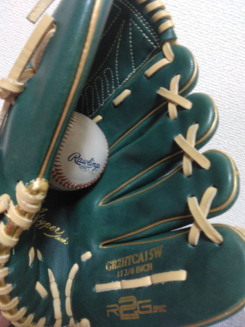 ローリングス軟式投手用グラブ　ハイパーテック　カラーシンク