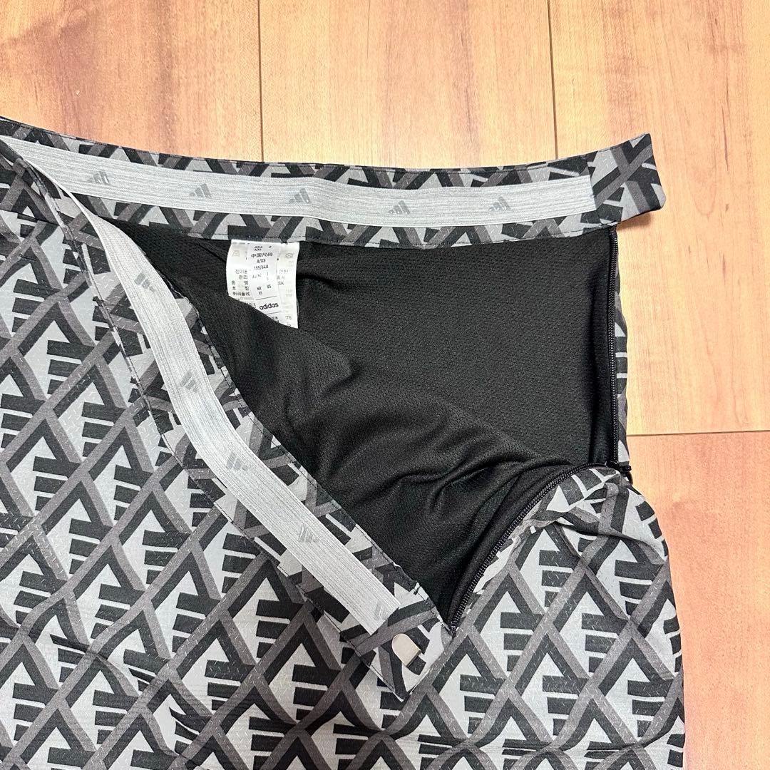 半袖ポロシャツ　スカート　セットアップ　春夏　吸水速乾　グレー×ブラック　新品S