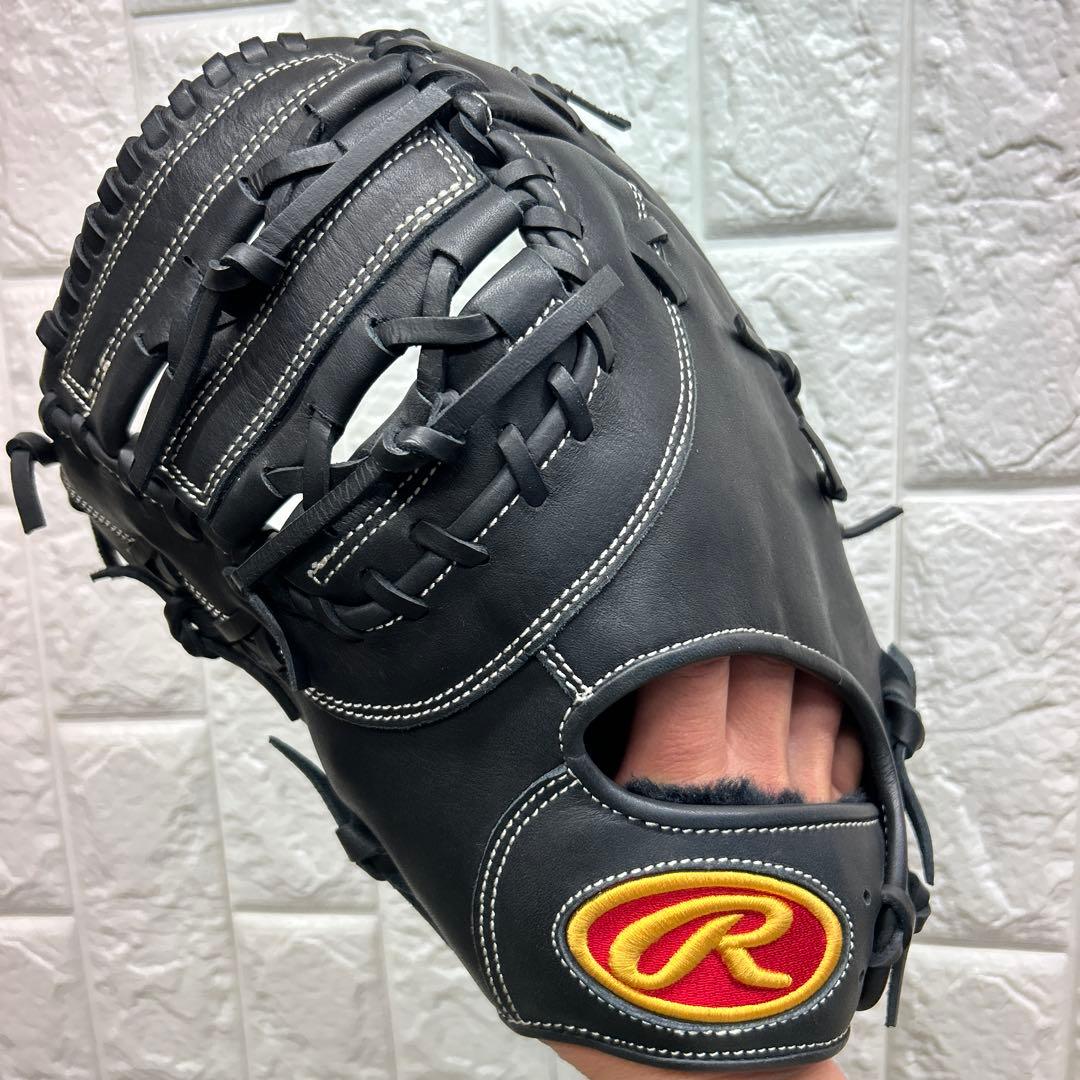 【美品】野球 一般 軟式 ファーストミット 左投げ Rawlings