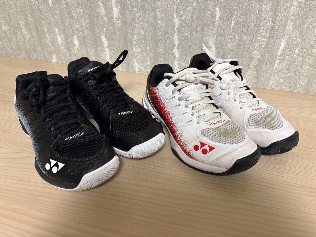 【2足まとめて】YONEX ヨネックス　テニスシューズ 23.5cm 4E