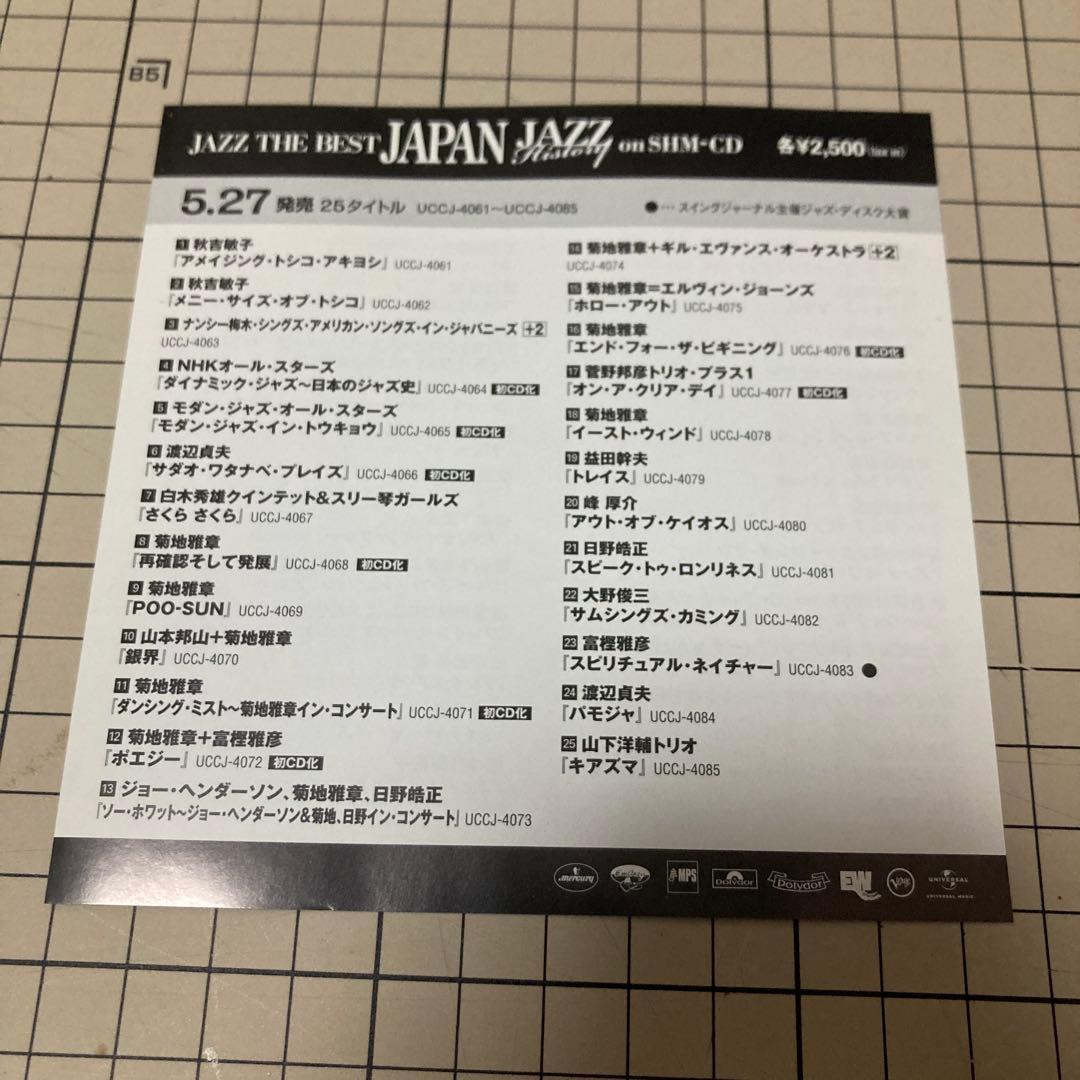 TERUO NAKAMURA RISING SUN 中村照夫　SHM-CD