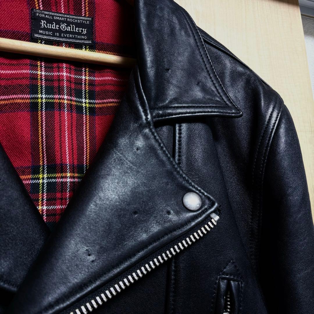 【激レア】14aw RUDE GALLERY riders jacket 4