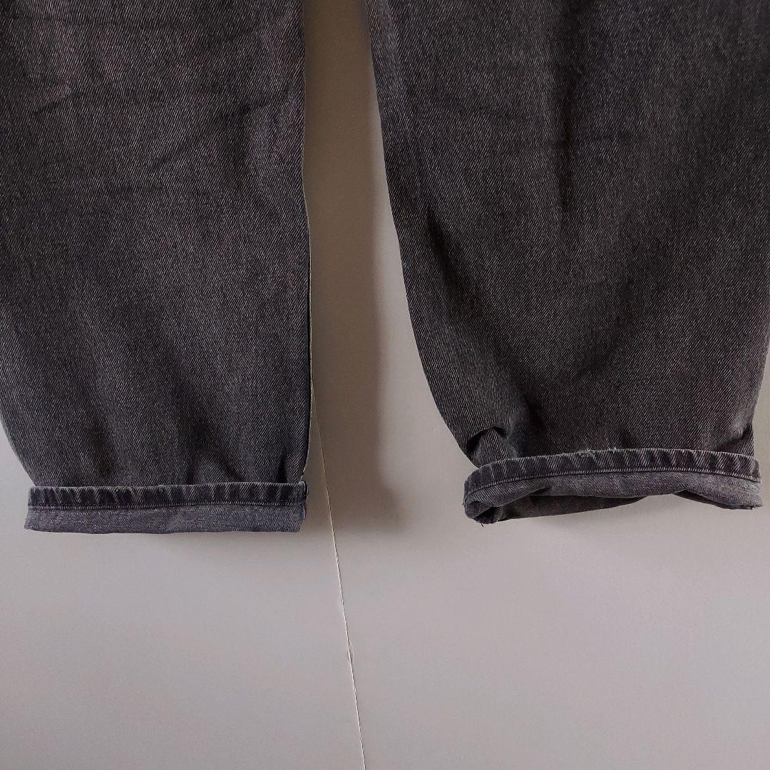 【雰囲気抜群】リーバイス シルバータブ LOOSE ブラックデニム 32 バギー