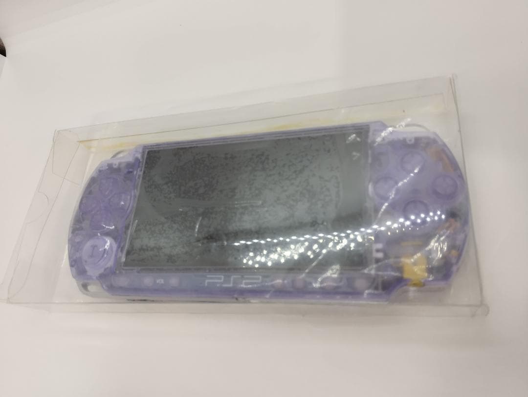 PSP 2000 すぐ遊べるセット　スケルトンパープル