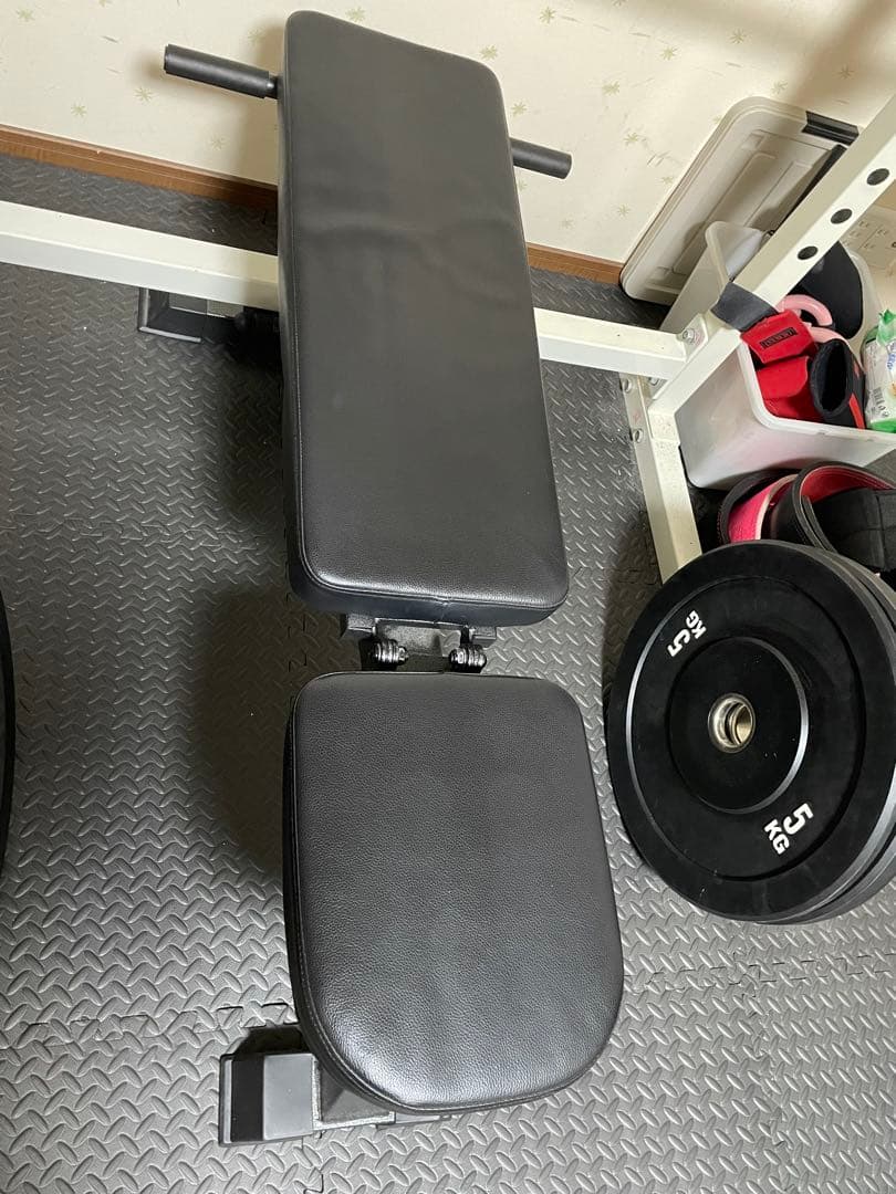 【愛知県名古屋市引き取り限定】ホームジムセット パワーラック ベンチ付き