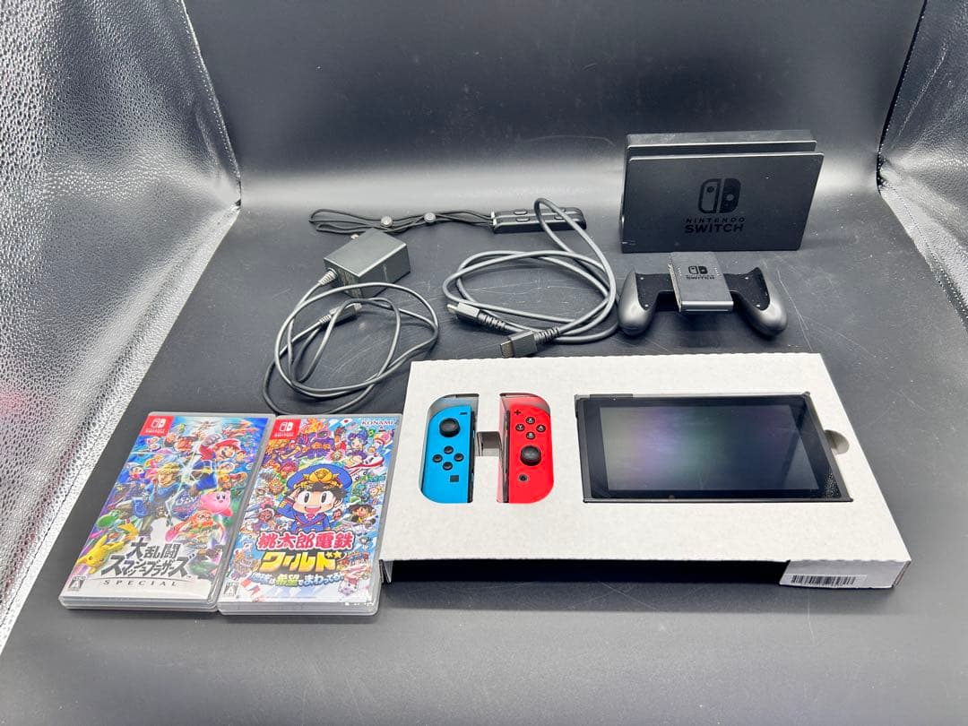 Nintendo Switch（HAC-001） スマブラ＆桃鉄ワールド付き