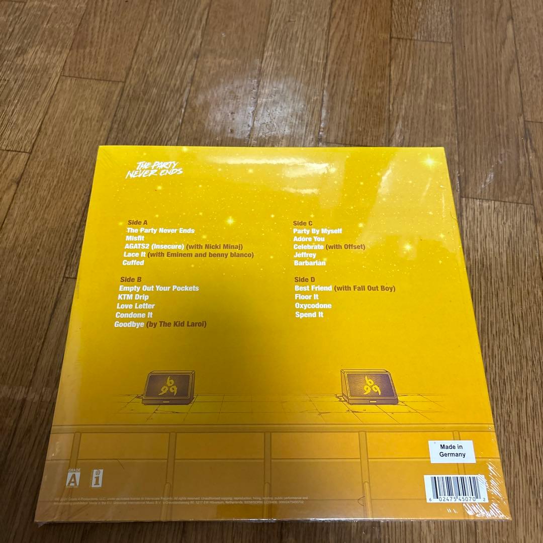 juice wrld the party never ends レコード