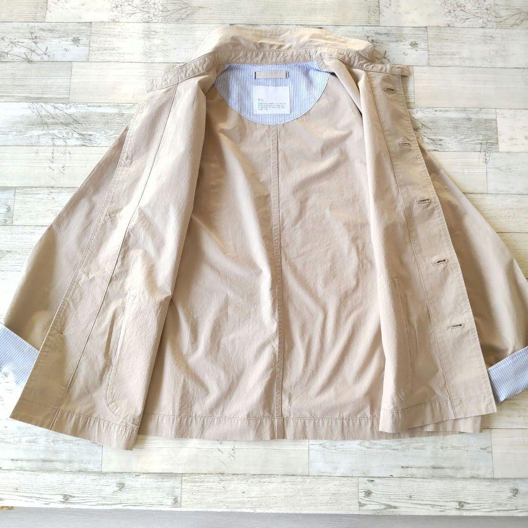 ナチュラルランドリー ⿻ダンプワッシャー マリネジャケットカバーオール 製品洗い