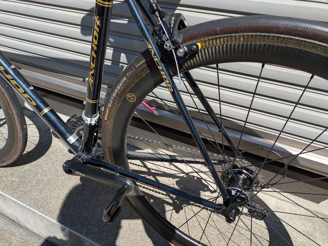 アンカー　RNC3 ロードバイク カーボンホイール　クロモリ