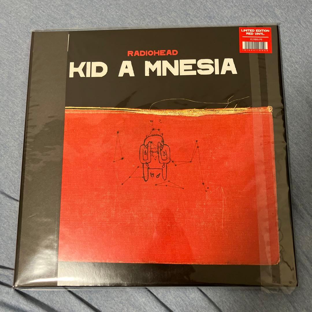 RADIOHEAD KID A MNESIA RED VINYL 初回限定帯付
