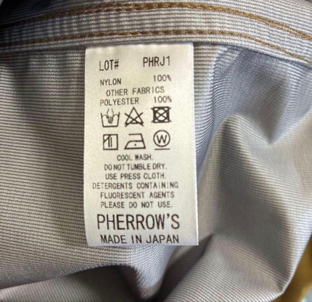Pherrow's 防水・透湿性フード付きジャケット ベージュ　新品未使用