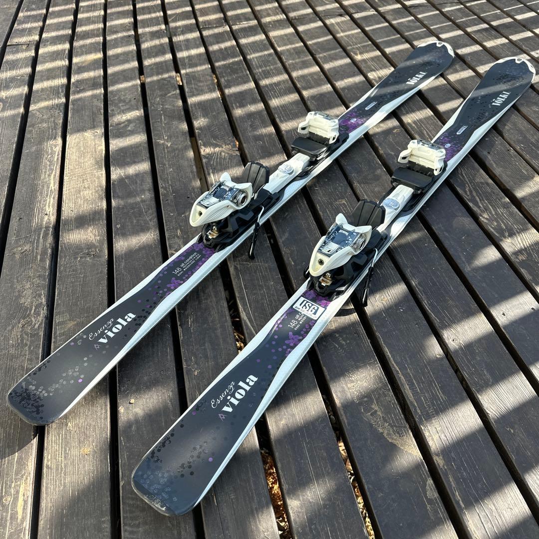 美品　VOLKL レディースVIOLA essenza スキー板 148希少
