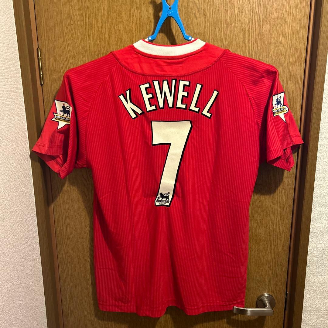 リバプールKewell 7 レプリカシャツ M