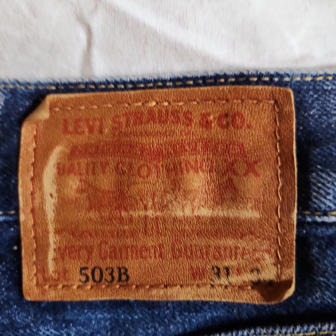 Levi’s 503BXX ビッグE 赤耳 W31L34 日本製 復刻
