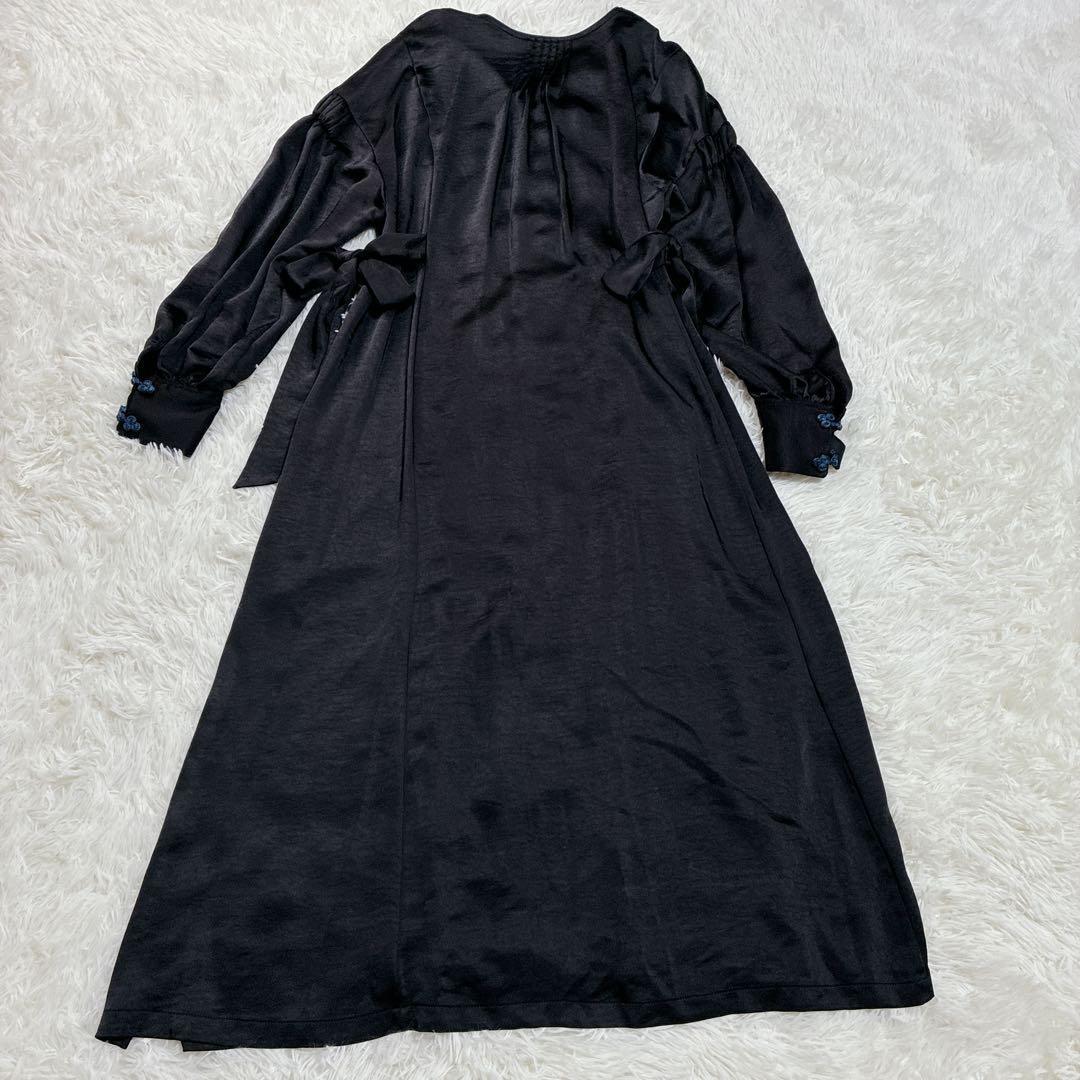 【美品】 パメオポーズ Mandarin Robe Dress ロングワンピース