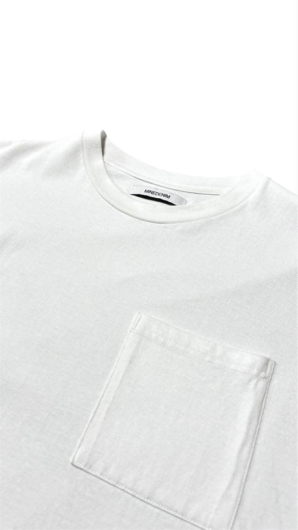 【定価63,800円】MINEDENIM 801 CF-GJKT USD 白T