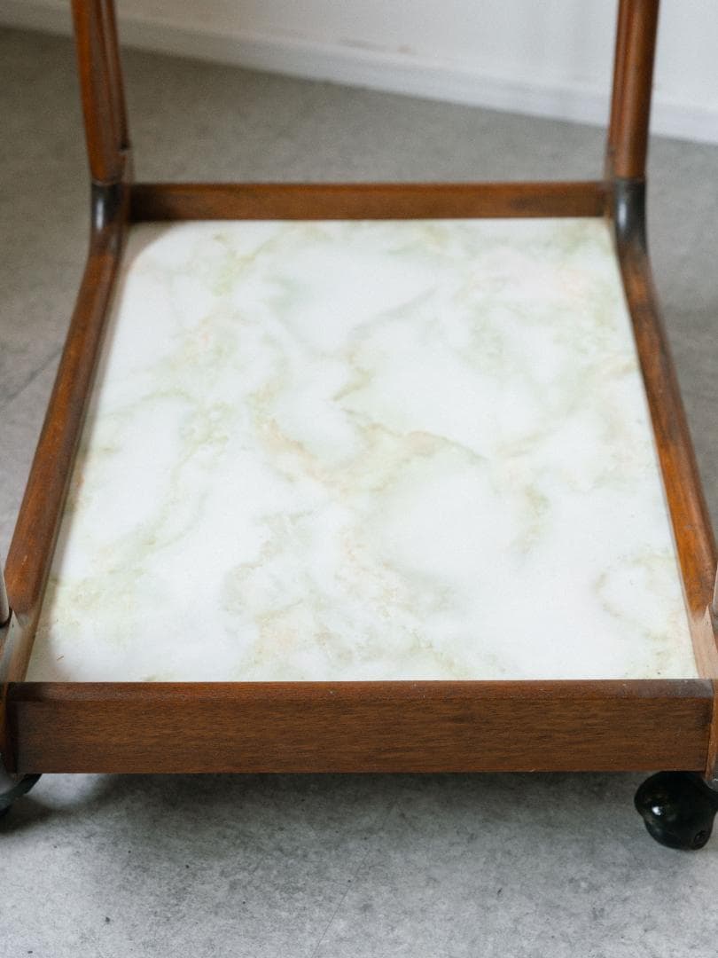 60-70's HAKUHO ヴィンテージ キャスター ワゴン テーブル モダン