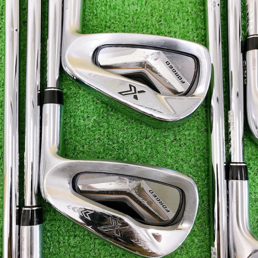 タ87★ゼクシオエックス 7番アイアン7本セット S XXIO X eks 純正