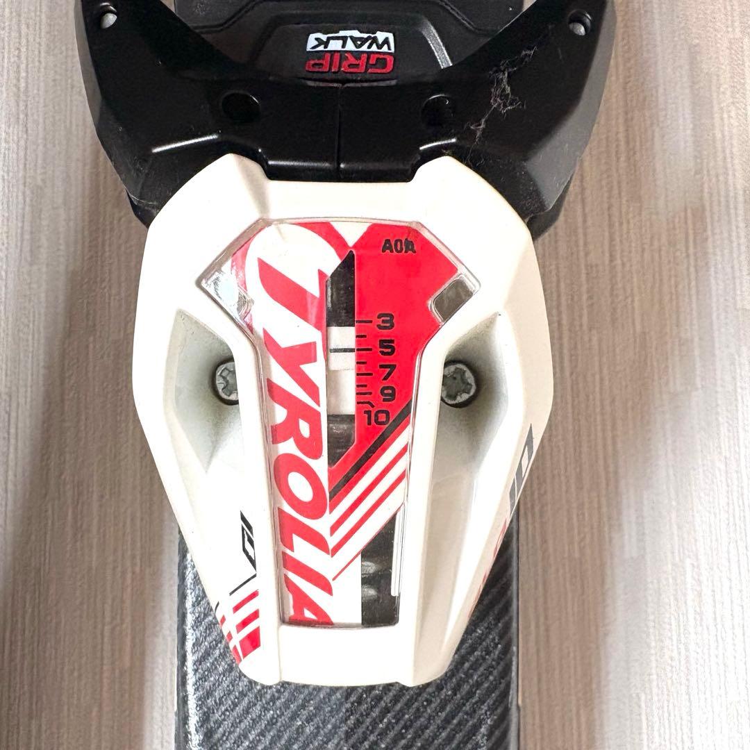 OLIN スキー板　ストックセット160cm グレー×白 chackymade