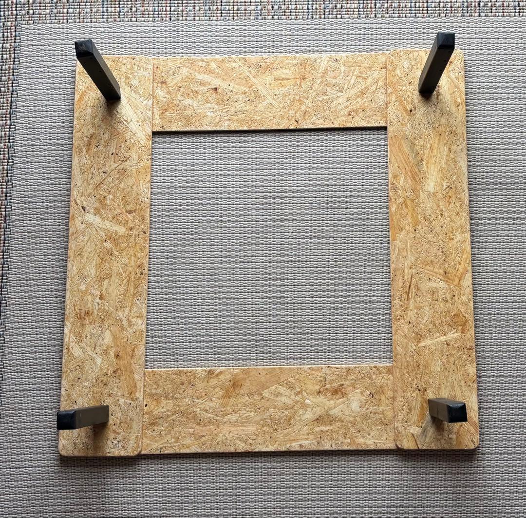 簡単囲炉裏テーブル90クリア　EI90c 26-1