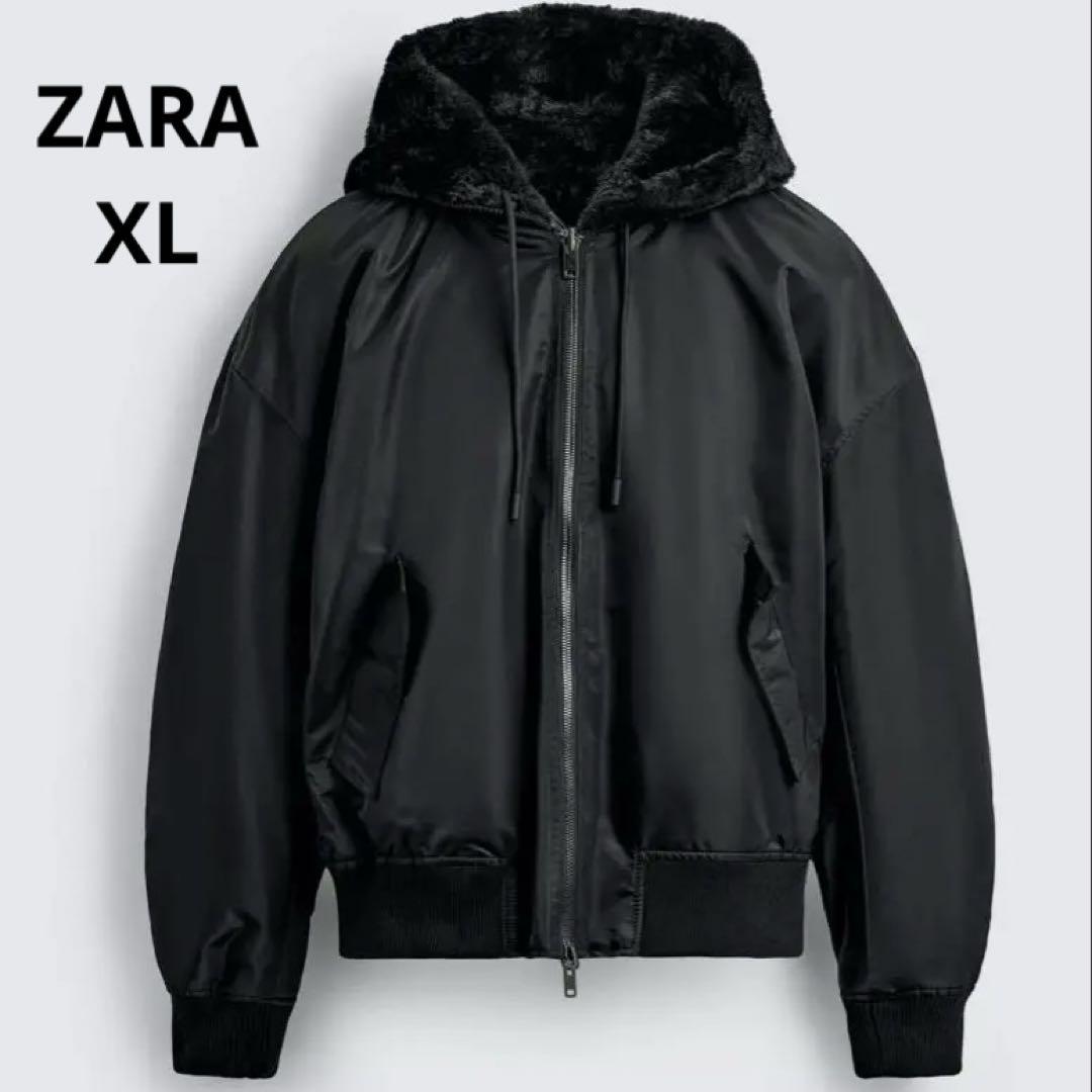 ☆*☆様 【ZARA】　リバーシブル　フェイクファー　ボンバージャケット 大人気