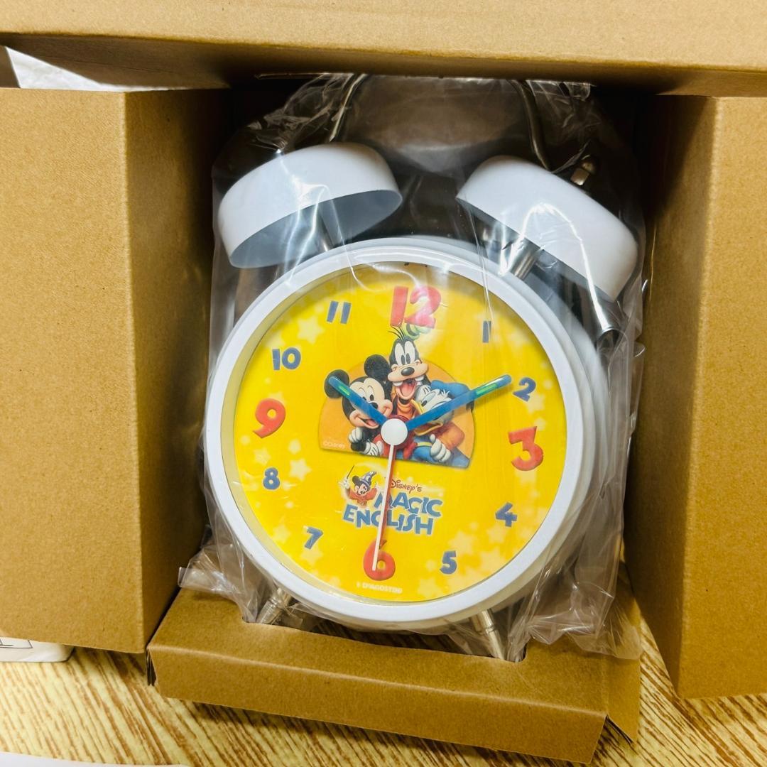 全巻 未開封多数 DVD ディズニー マジックイングリッシュ 目覚まし時計付き