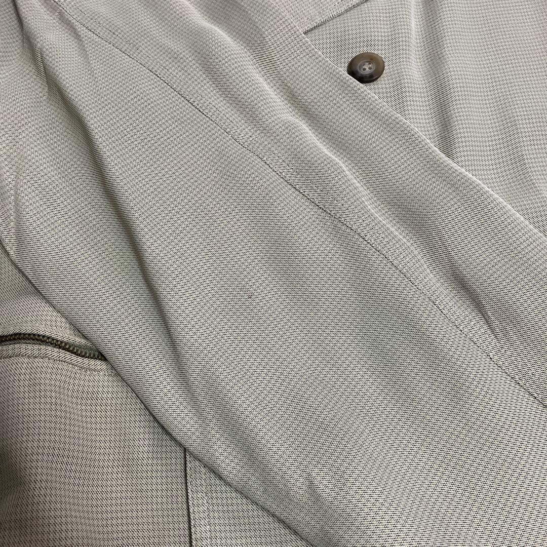 90s giorgio armani ショートジャケット　レーヨン×アセテート