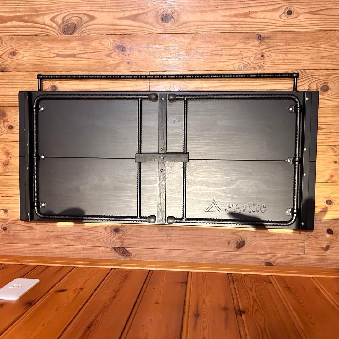 No.575 アイアンローテーブル オルテガテーブル　ネイティブ柄