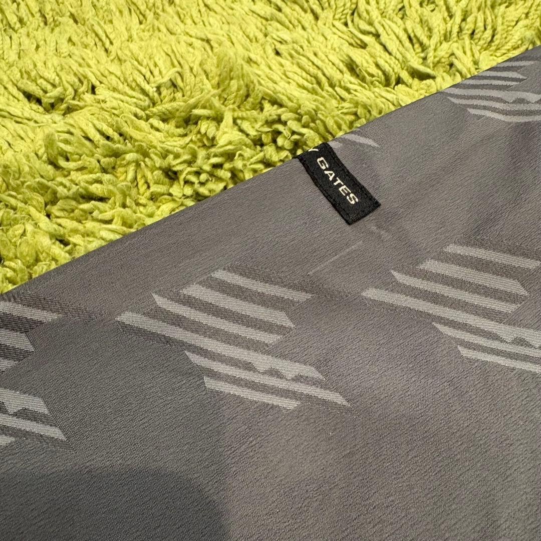 マスターバニーエディション ジップジャケット 千鳥格子柄 総柄 グレー サイズ1