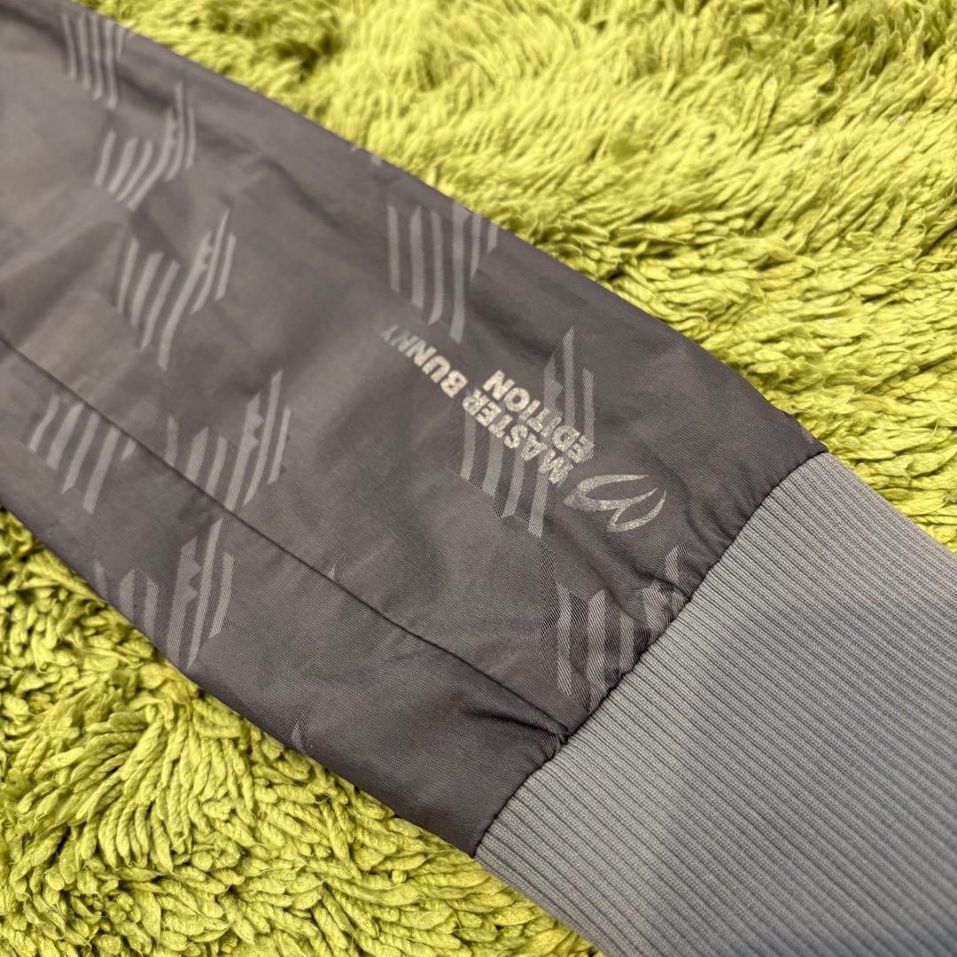 マスターバニーエディション ジップジャケット 千鳥格子柄 総柄 グレー サイズ1