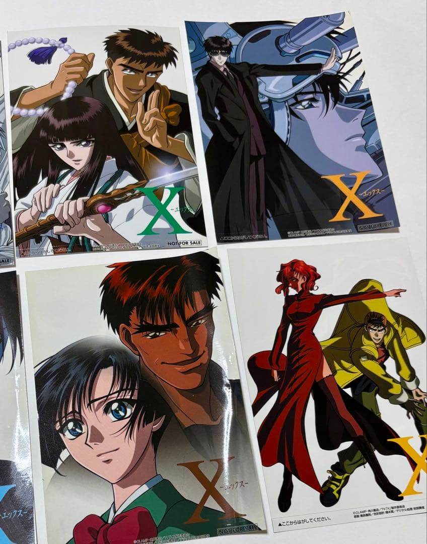 CLAMP アニメ　DVD　X -エックス- 8点