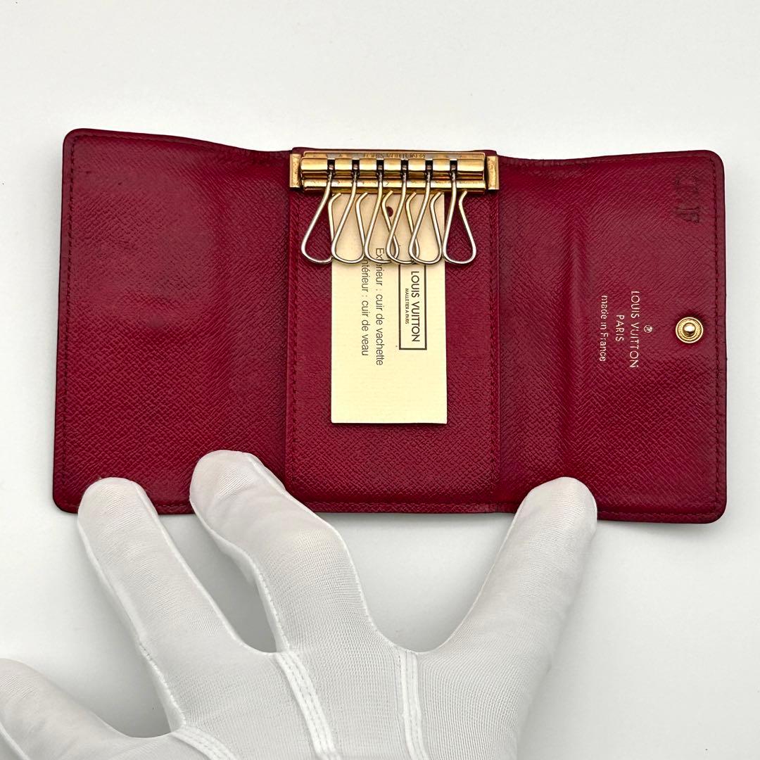 ルイ ヴィトン モノグラム フューシャ キーケース6連 ミュルティクレ6