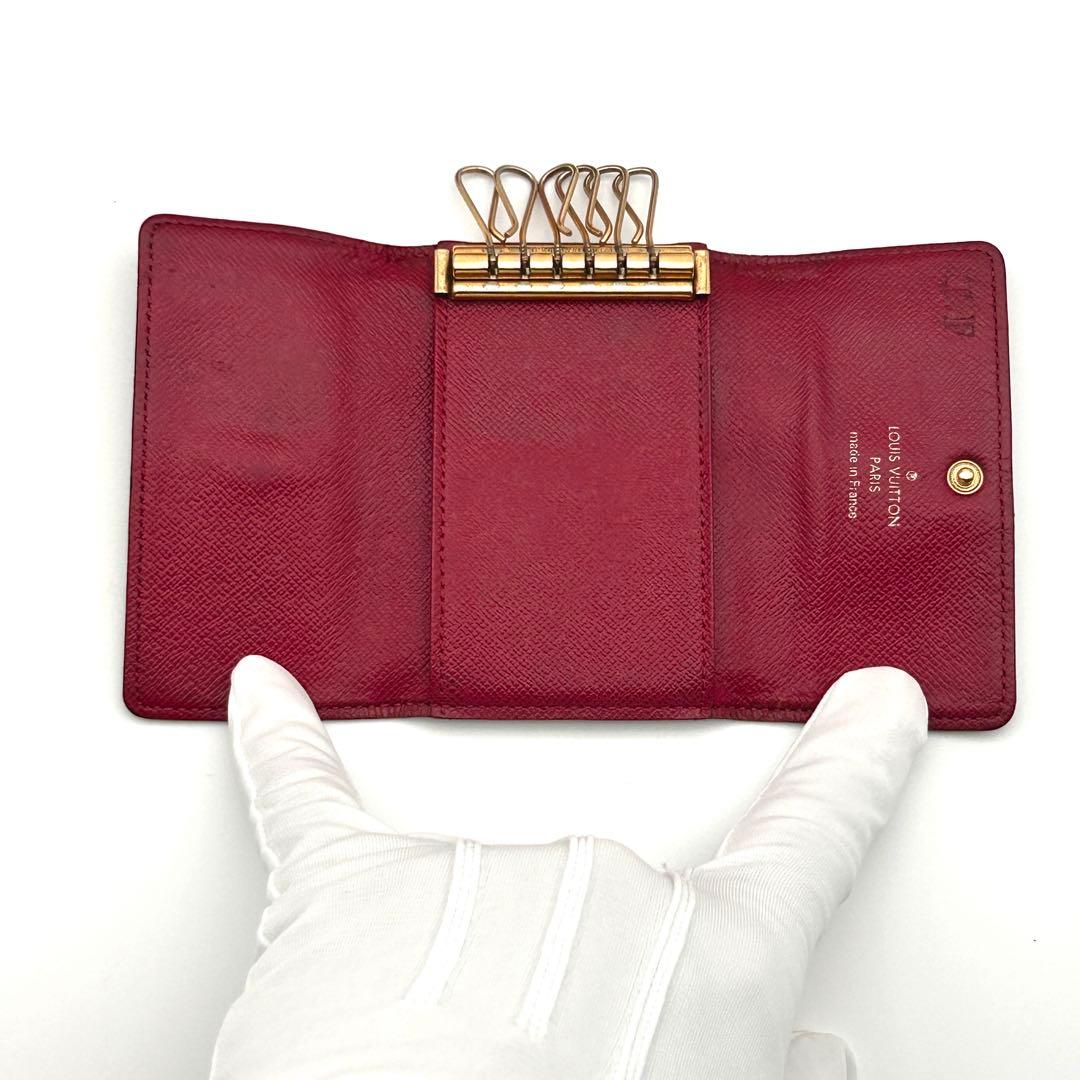 ルイ ヴィトン モノグラム フューシャ キーケース6連 ミュルティクレ6