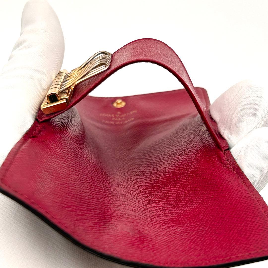 ルイ ヴィトン モノグラム フューシャ キーケース6連 ミュルティクレ6