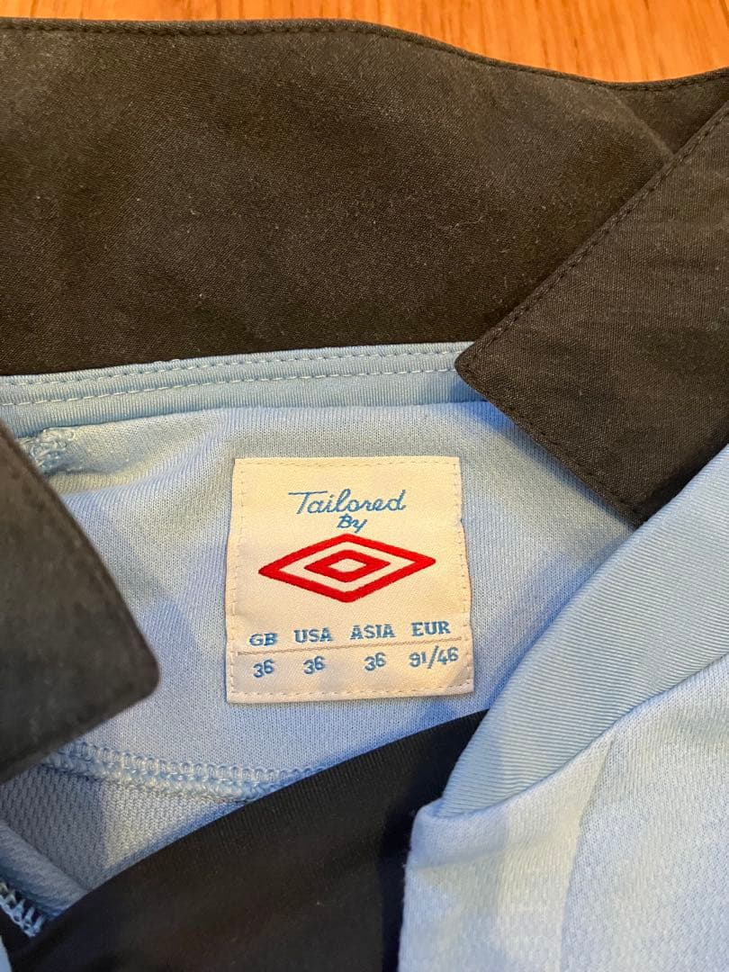 マンチェスターシティ UMBRO ETIHAD 長袖ユニフォーム　古着アンブロ