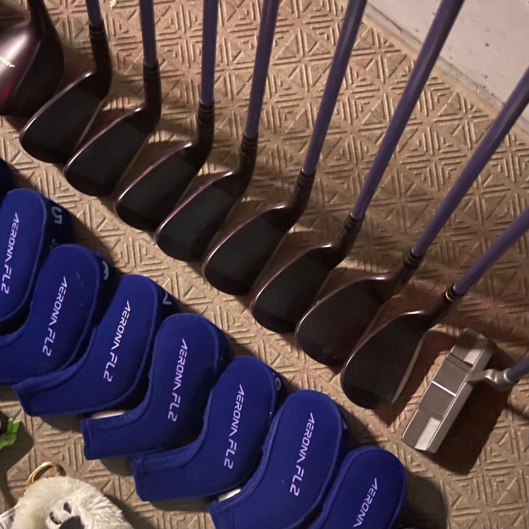 YONEX レディース ゴルフクラブセット(ミッキーのヘッドカバー他おまけ多数)